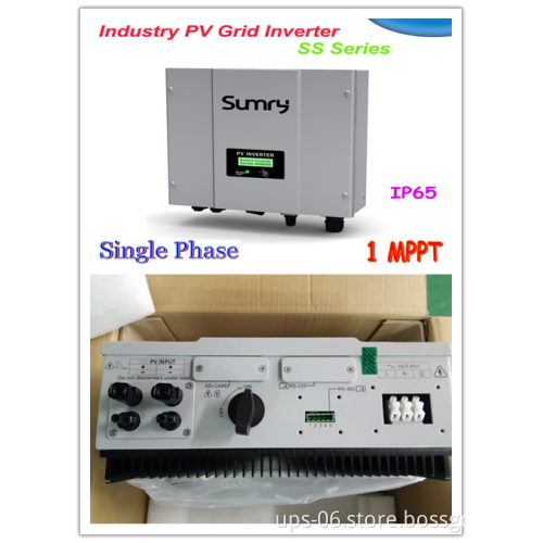 DC 360v PV max 500v 3kw solar grid inverter with 1 mppt tracker